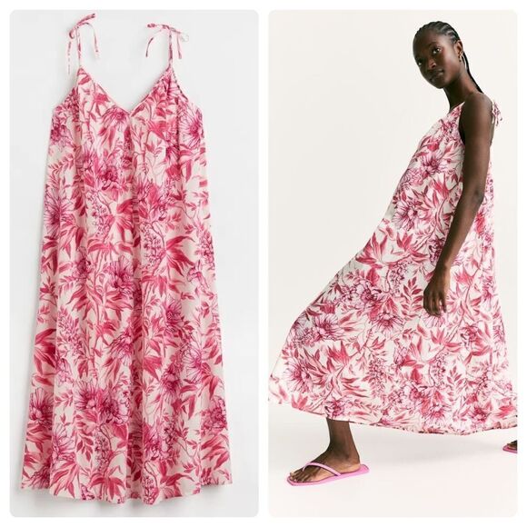 H&M Dresses & Skirts - H&M Cotton Floral Print Dress